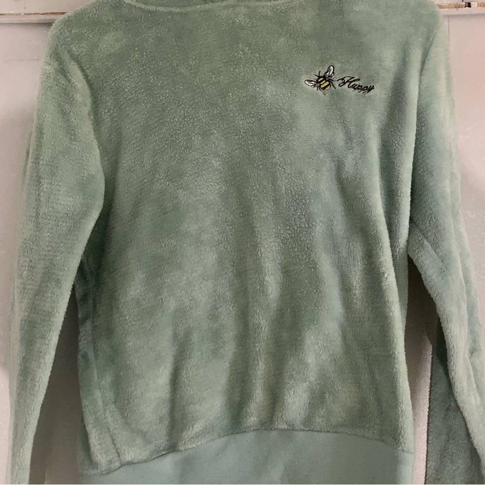Fuzzy Hooded Sweater